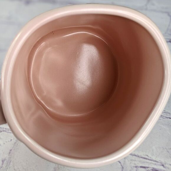 Rae Dunn FIANCEE Pink Ceramic Mug - Picture 3 of 6